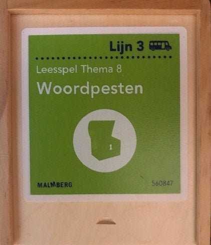 Lijn 3  Leesspel Thema 8 Woord pesten