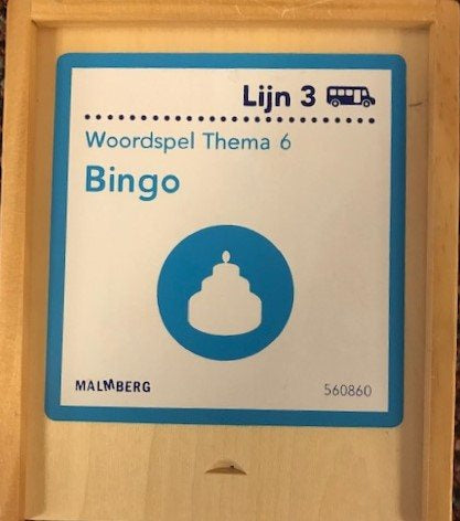 Lijn 3 Woordspel Thema 6 Bingo (zie omschrijving)