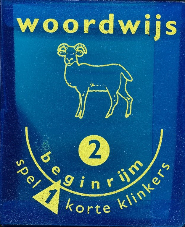 Leeslijn versie 2 Woordwijs 2 (beginrijm) spel 1; korte klinkers