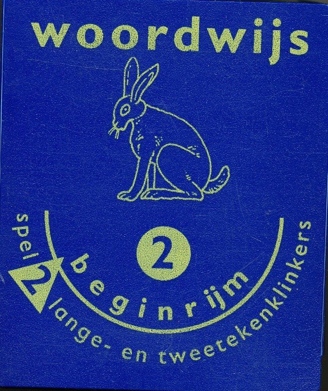 Leeslijn versie 2 Woordwijs 2 (beginrijm) spel 2; lange-en tweetekenklinkers