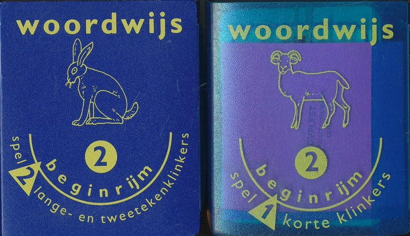Leeslijn versie 2 Woordwijs 2 (beginrijm) 2 doosjes