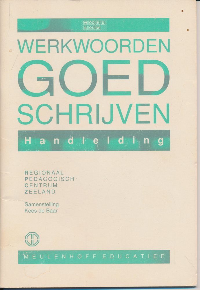 Werkwoorden goed schrijven handleiding